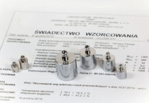 Swiadectwo wzorcowania