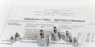 Swiadectwo wzorcowania